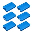 thumbnail image 2 of 6 paquetes de bloques de hielo para congelar, bolsas térmicas, bloques de hielo livianos para congelar, paquetes de hielo para acampar, pescar, picnic azul 600ml, 2 of 8