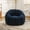 Dark Blue, variant on Bean Bag Chair with Armrests, Stuffed High-Density Foam, Lazy Sofa for Adults, Living Room, Bedroom, Reading, Dark Blue Teddy Fabric