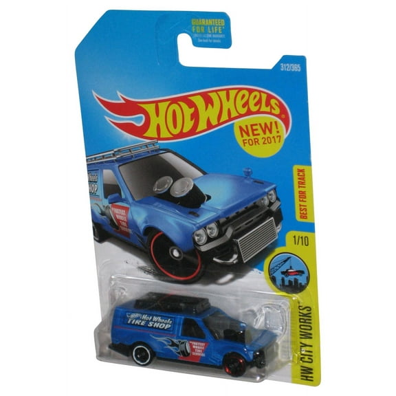 Hot Wheels HW City Works 1/10 (2017) Blue Time Shifter Toy Car 312/365