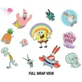 thumbnail image 3 of Spongebob Official Spongebob And Friends Sticker Collage 24 oz Insulated Canteen Water Bottle, Leak Resistant, Vacuum Insulated Stainless Steel with Loop Cap, 3 of 7