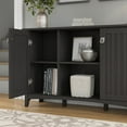 thumbnail image 3 of Bush Furniture Salinas Accent Storage Cabinet with Doors, Vintage Black, 3 of 6