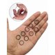 thumbnail image 2 of Mini Rubber Bands, Soft Elastic Bands, Premium Small Tiny Black Rubber Bands for Kids Hair, Braids Hair(1000 Pieces, Black), 2 of 4
