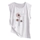thumbnail image 3 of Gibobby Camisetas sin mangas para damaSin mangas O-cuelloViajes(Blanco,CH), 3 of 5