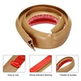 thumbnail image 3 of Uxcell Floor Transition Strip Self Adhesive, Cover for Uneven Floors 0.9" x 3.3ft Light Brown, 3 of 6