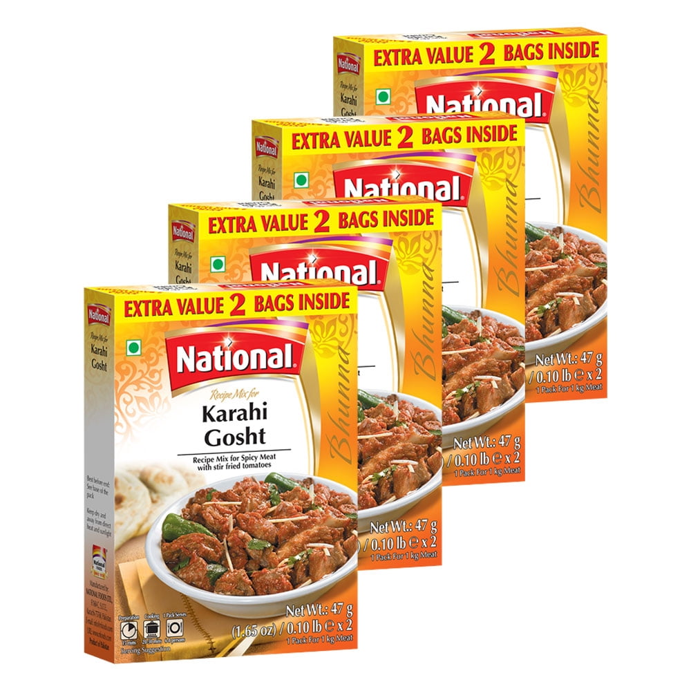 National Foods Karahi Gosht Recipe Mix 3.30 oz (94g) | Traditional ...