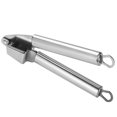 thumbnail image 3 of CAROOTU Garlic Press Nut Cracker Multifunctional Stainless Steel Walnut Garlic Crusher Kitchen Tool Dishwasher Safe, 3 of 5