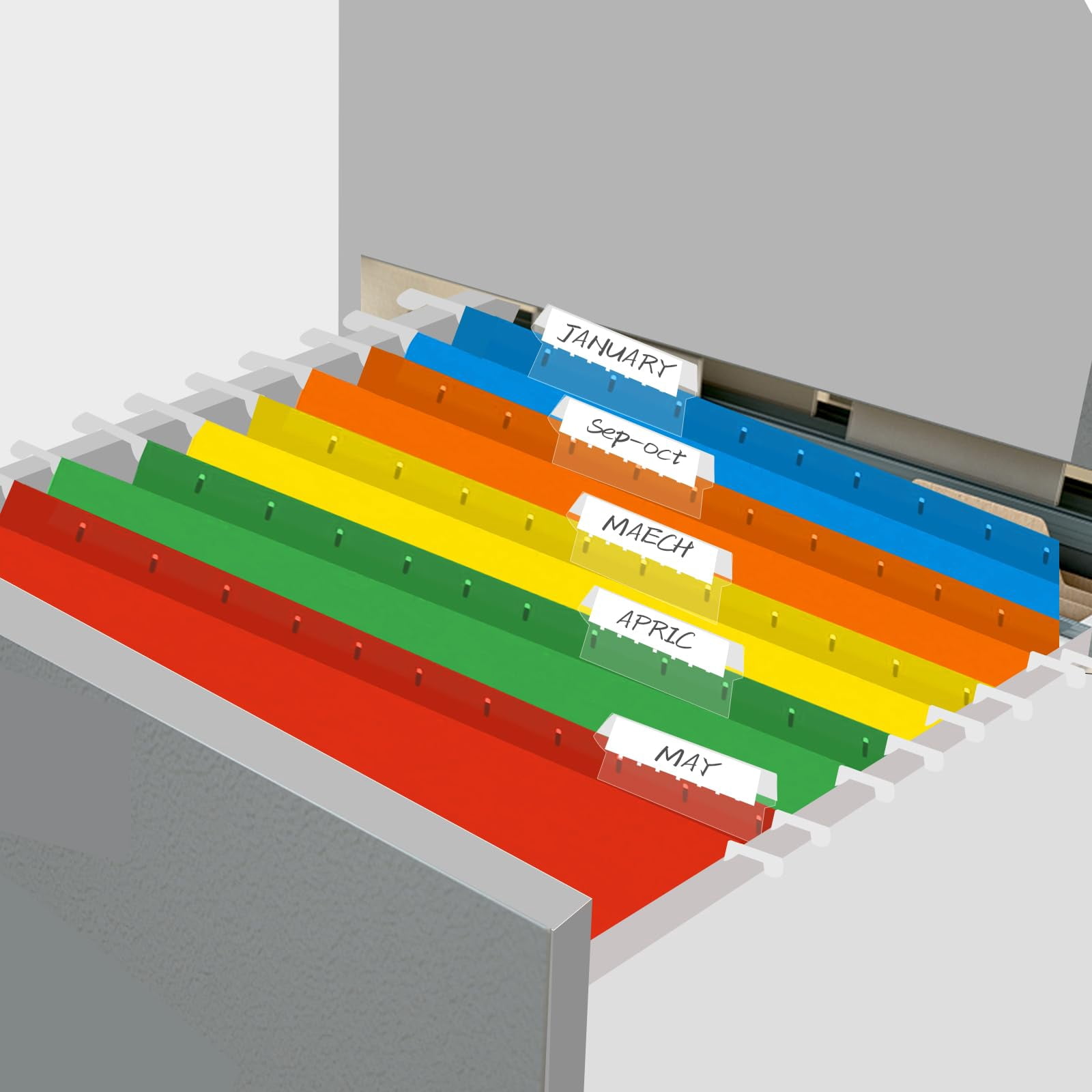 Extra Capacity Hanging File Folders  60 Pack Reinforced Letter Size With Heavy Duty 3 Inch Expansion Designed For Bulky Files Charts 12 Assorted Colors