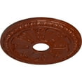 thumbnail image 3 of Ekena Millwork 18 1/8"OD 3 5/8"ID x 1 1/8"P Raymond Ceiling Medallion (Fits Canopies up to 5 1/8"), Hand-Painted Firebrick, 3 of 5
