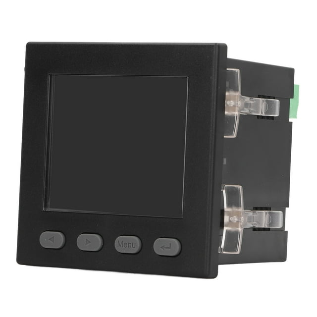Voltage Meter,Black Smart 3 Phase Intelligent Voltmeter Smart Voltage Meter Meticulously Designed