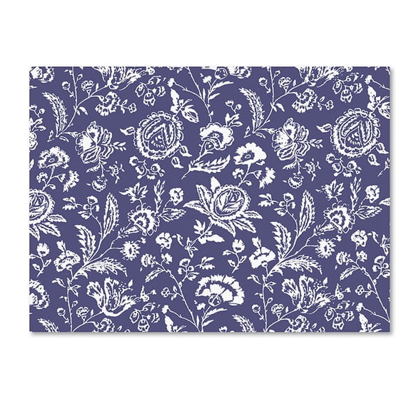 Trademark Fine Art "Toile Fabrics X" Canvas Art by Color Bakery