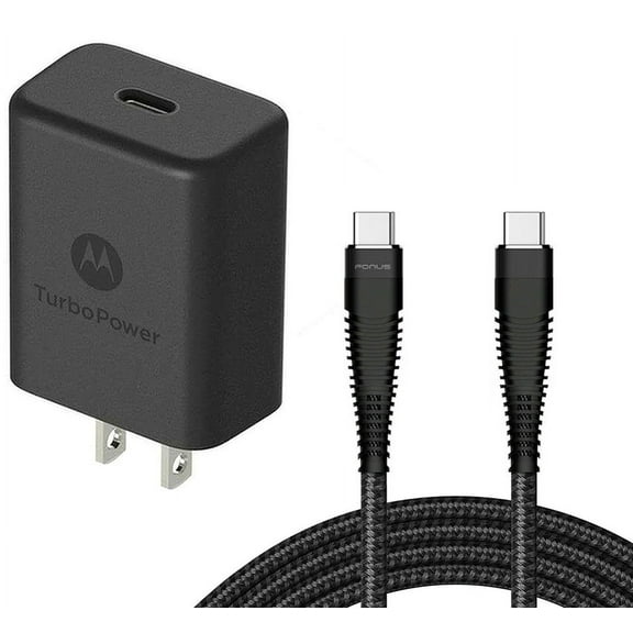 TurboPower PD 27W Fast Home Charger for Google Pixel 4a 5G - 6ft TYPE-C Cable USB-C Power Adapter Travel Wall P3J Compatible With Pixel 4a 5G (5G Model ONLY)