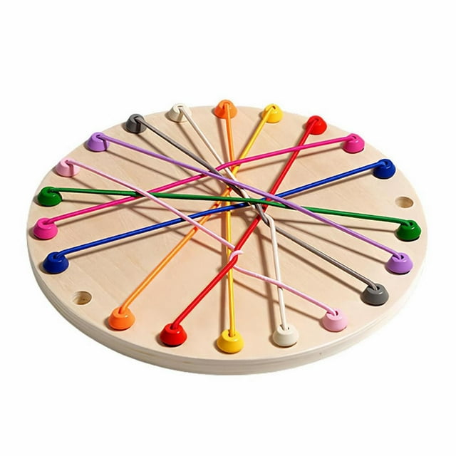 Gkeoshab Tabletop Games Paper Card game Rope Untangling Game | Untie The Knot Game | Rope Knots Challenge Game Untangle Rope Games Rope Knots Challenge Game For Aldult (Wood) Toys and Hobbies