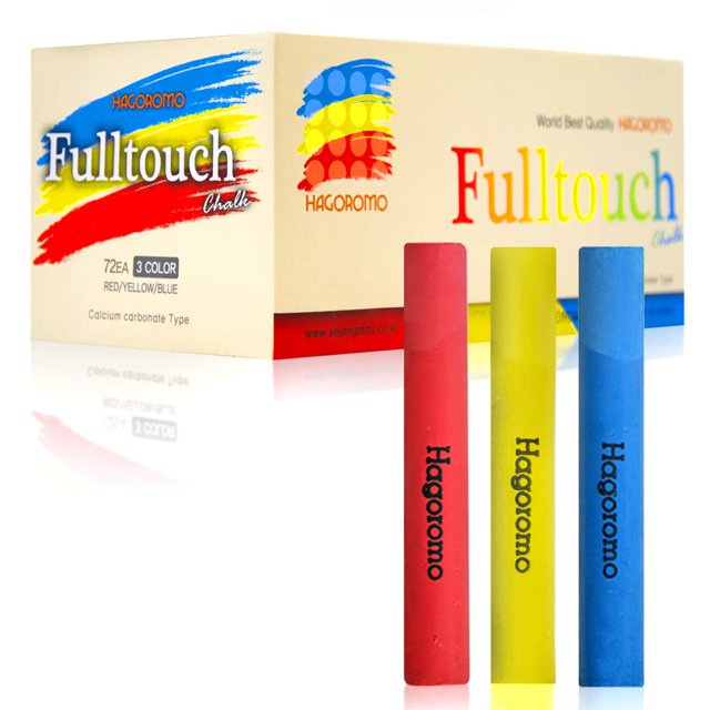 Chalk Hagoromo Fulltouch Color 72 unidades, mezcla de 3 colores