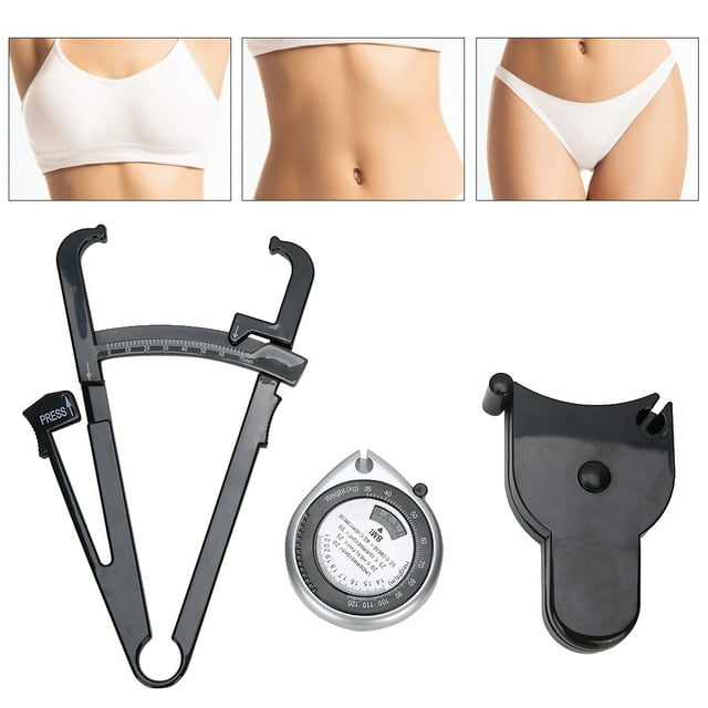 Fat Caliper Body Measuring Ruler Measure Tape for Waist Leg Arm Measurement Tools