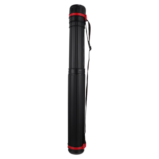 BRIGHTFUFU Telescoping Tubes Telescoping Drafting Tube Black PVC 1Pcs Safe Material for