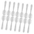 thumbnail image 3 of 100 cucharas de postre para fiestas, prácticas cucharas de plástico para fiestas, vajilla portátil para pasteles, 3 of 7
