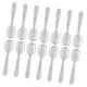 thumbnail image 3 of 100 cucharas de postre para fiestas, prácticas cucharas de plástico para fiestas, vajilla portátil para pasteles, 3 of 7