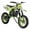 Green, variant on 49cc 2-Stroke Gas Powered Mini Dirt Bike, Off-Road Motocross Motorcycle with Front & Rear Disc Brakes, 10" Tires, Pull Start, Shock Absorption, Compact Gas Dirt Bike for Teens & Adults, Black