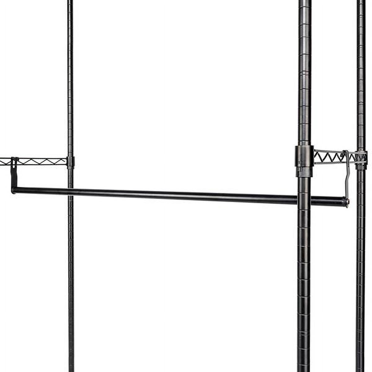 Closet Organizer Garment Rack Clothes Hanger Home Shelf Heavy Duty Furniture