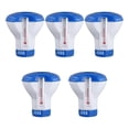 thumbnail image 2 of 5PCS Swimming Pool Floating Chlorine Tablet Dispenser with Thermometer Automatic Pills Box Spa Pool Accessories, 2 of 5