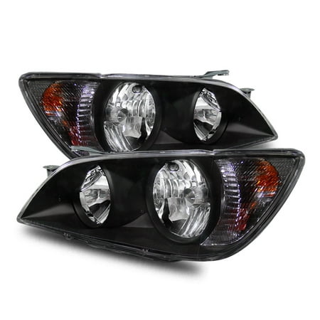 - For 01-05 Lexus IS300 JDM Altezza Aftermarket Crystal Headlights Black