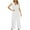 White, variant on Ausyst Wide Leg Jumpsuits for Women Fashion Summer Solid Casual Ruffle Sleeveless Suspender Jumpsuit Summer Baggy Rompers Clearance