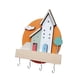 thumbnail image 4 of Perchero de madera para llaves, resistente, decorativo, moderno, con 4 ganchos, para colgar llaves, sombreros, entrada de casa, dormitorio, oficina,, 4 of 9