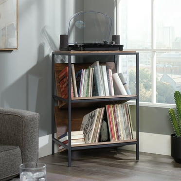 Sauder Nova Loft Accent Storage Cabinet, Grand Walnut Finish