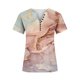 thumbnail image 5 of ICHUANYI Clearance Women Fashion Casual Printing Shirts Short Sleeve Loose Tee Tops Tunic Blouse(Pink, XXL) ICHUANYI WER2023080815328, 5 of 5