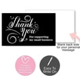 thumbnail image 3 of 50 Pcs Thank You for Your Order Cards Thank You for Supporting My Business Card 3.5 x 2 Inch, 3 of 5