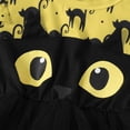 thumbnail image 6 of XEGLSBU Toddler Girls Dresses Long Sleeve Cartoon Halloween Prints Mesh Dress Outfits Yellow Size 18-24 Months, 6 of 8