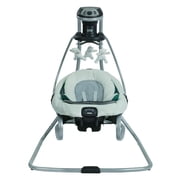 Graco DuetSoothe Baby Swing and Rocker with Portable Seat, Sapphire Green