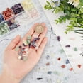 thumbnail image 3 of 168g 8 Styles Gemstone Chip Beads 6~25mm No Hole Natural Stone Beads Nugget Chakra Crystal Stones for Jewelry Craft Making Vase Filler Gems Meditation Yoga Home Decor, 3 of 9