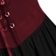 thumbnail image 5 of Disfraz de Halloween gótico para mujer, vestidos de corte A con mangas de mariposa, 5 of 6