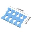 thumbnail image 2 of PPgejGEK Manicure Pedicure Toe Separators Sponge Pair for Nail Polish Application Home Salon Use Reusable Comfortable Fit for Adults, 2 of 6