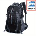 thumbnail image 3 of 1PC Large Capacity Outdoor Backpack For Mountaineering Hiking Camping Adventuring, Casual Sports Rucksack, Waterproof Nylon Multi-functional Large Capacity Backpack, 3 of 5
