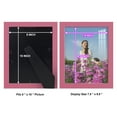 thumbnail image 5 of Modern Real Wood 8x10 inch Picture Frame in Hot Pink, 5 of 7