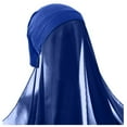 thumbnail image 2 of YOTMKGDO Hat and Scarf Set for Women, Women'S Soft Chiffon Long Scarf Shawl Fashion Muslim Hijab Wrap Hijab, 2 of 3