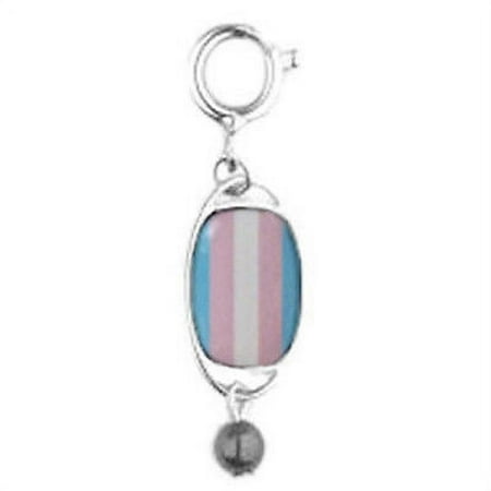 Pride Shack - Transgender Pride - Clip on Cell Phone Charm or Keychain