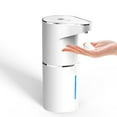 thumbnail image 3 of Automatic Foaming Soap Dispenser, Rechargeable Hand Free Pump Soap Dispenser Electric Dispenser for Bathroom Countertop, Kitchen 350mL（white,19.3*11.6*7.5cm), 3 of 5