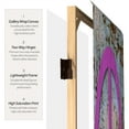 thumbnail image 4 of Oriental Furniture 6 ft. Tall Multi-Color Peace & Love Room Divider - 3 Panel, 4 of 5