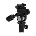 thumbnail image 2 of Fotodiox Pro Ultra Heavy Duty Flash Umbrella Bracket Kit - With 1x Ultra Bracket, 1x Light stand and 1x 33in Shoot-Thru Umbrella - fits Canon Speedlite, 2 of 5