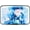 Blue Lotus, variant on RFID Blocking Credit Card Protector Aluminum ID Case Hard Shell Business Card Holders Metal Wallet for Men or Women (Black)