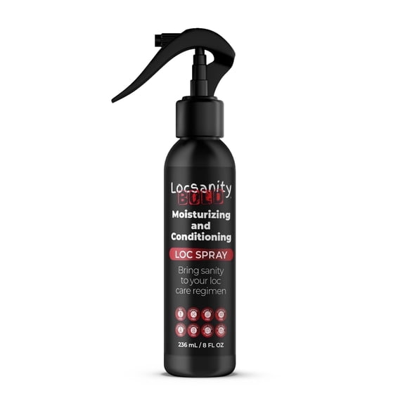 Locsanity BOLD Moisturizing and Conditioning Daily Spray For Dreadlocks, Brotherlocks, Locs, Dreads