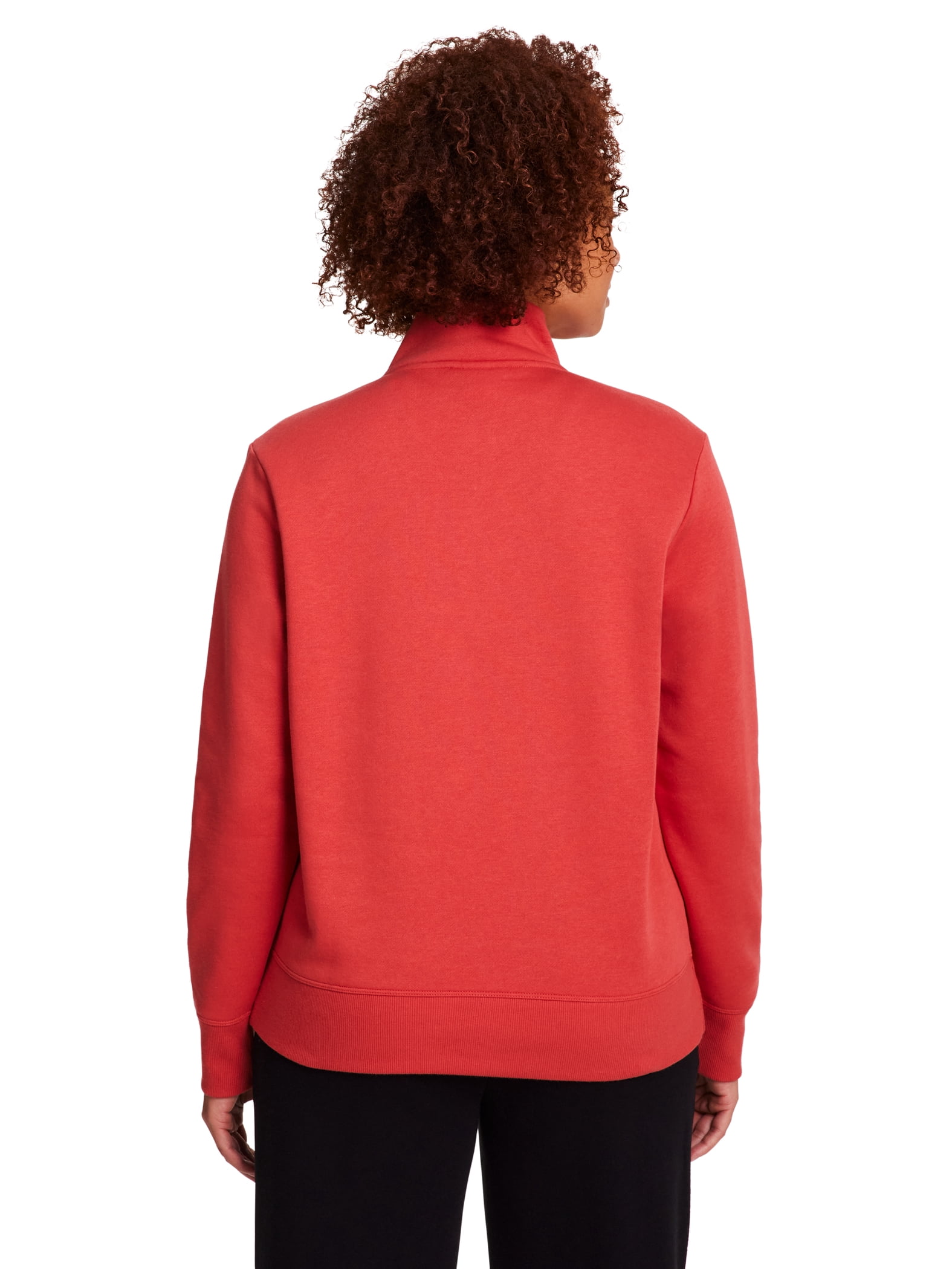 Reebok Women's and Women's Plus Game Day 1/2 Zip Up Sweatshirt, Sizes XS-4X