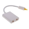 thumbnail image 3 of Cable de sonido de fibra perfke Divisor adaptador óptico 1 En 2, 3 of 9