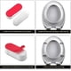 thumbnail image 3 of Kit de repuesto de parachoques para asiento de inodoro, 4 Uds., para bidé con adhesivo fuerte oso de fresa Electrónica, 3 of 4