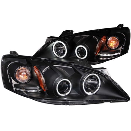 ANZO USA 121371 05-10 G6 PROJECTOR W/HALO CCFL BLACK CLEAR HEADLIGHTS (SET)