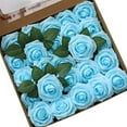 thumbnail image 5 of 25Pcs Soft Foam Artificial Roses for DIY Wedding Bouquets & Party Decor, 5 of 9