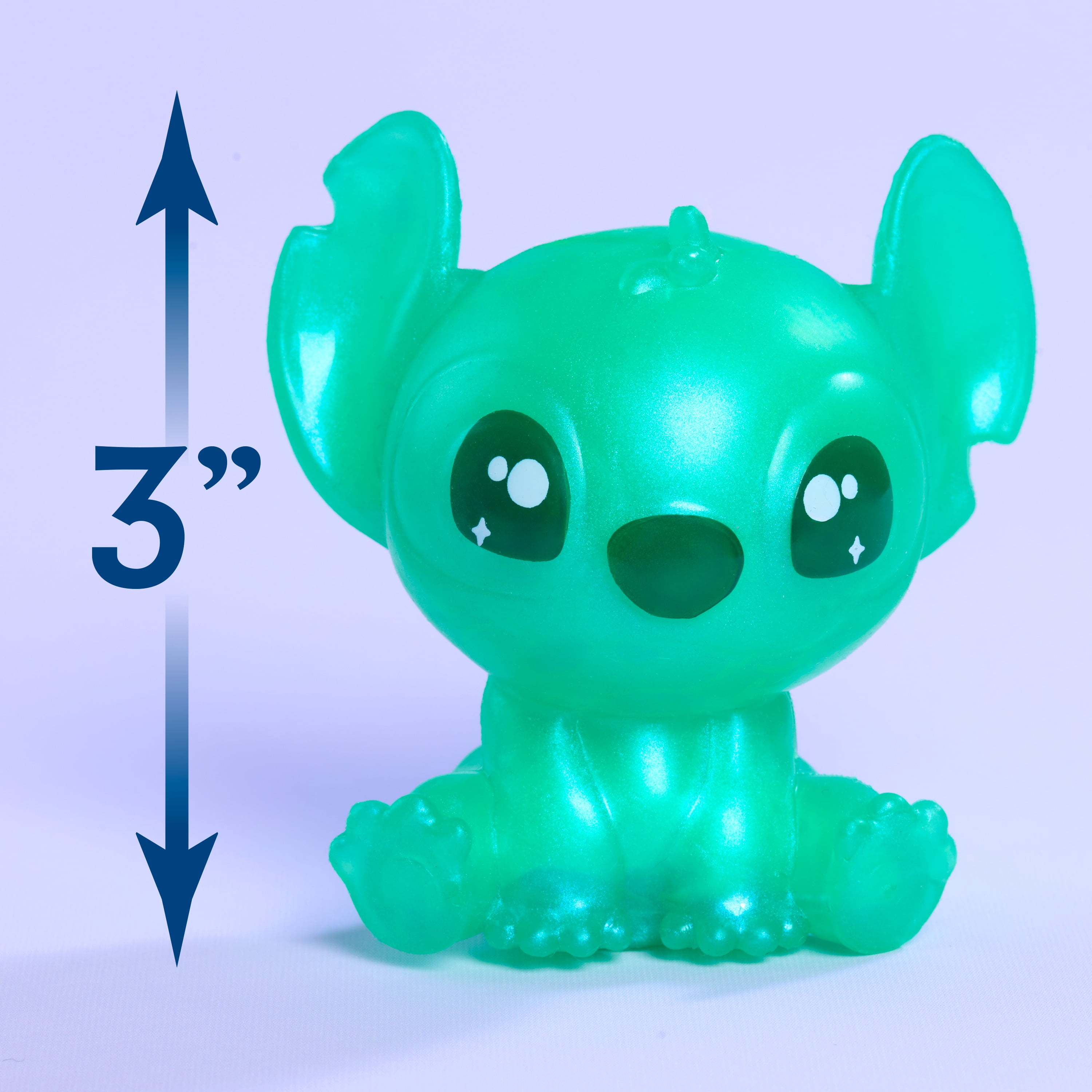 Disney Stitch Squish-a-Stitch Collectible Figures Blind Capsule - Series 3 , Squishy Fidget Toys, Ages 3+